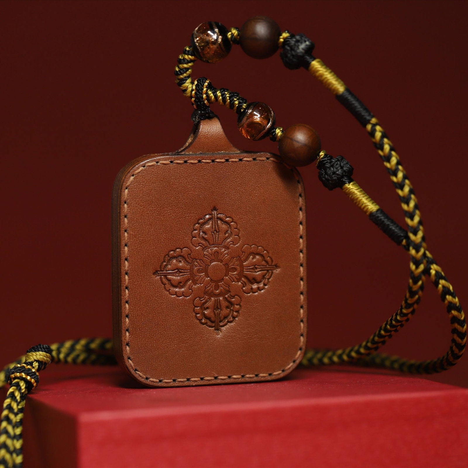 Thangka_Buddha_Auspicious_Clouds_Dragon_WuYe_Square_Thangka_-_Brass_Pendant_in_Leather_Case_for_Wealth_and_Luck_-_Thangka_Buddha_-_-2313933